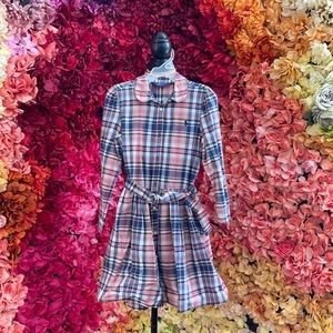 Ralph Lauren Polo Plaid Dress for Girl 6x